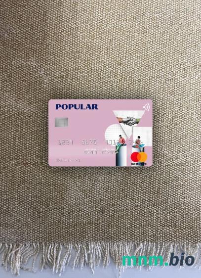 USA Popular, Inc. bank mastercard PSD szablon
